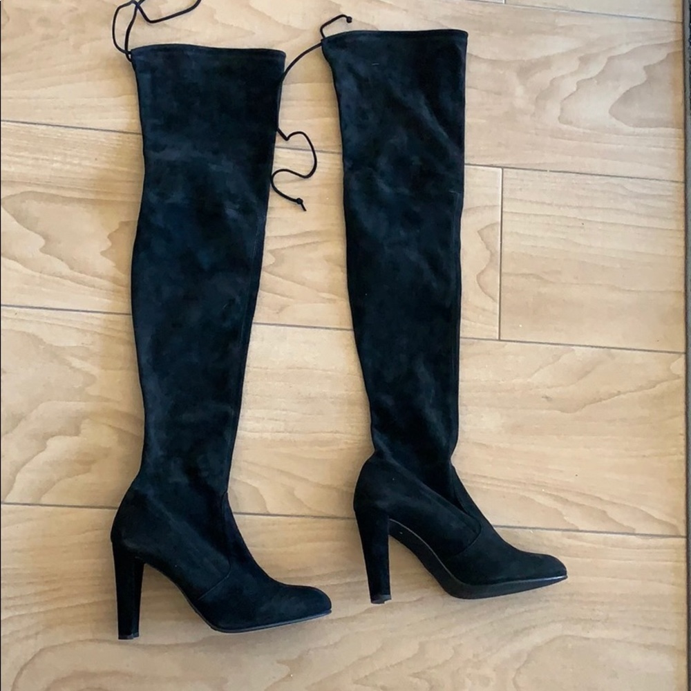 Stuart Weitzman Suede Highland Boot